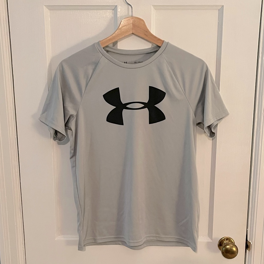 Under Armour Heatgear Light Gray Tee